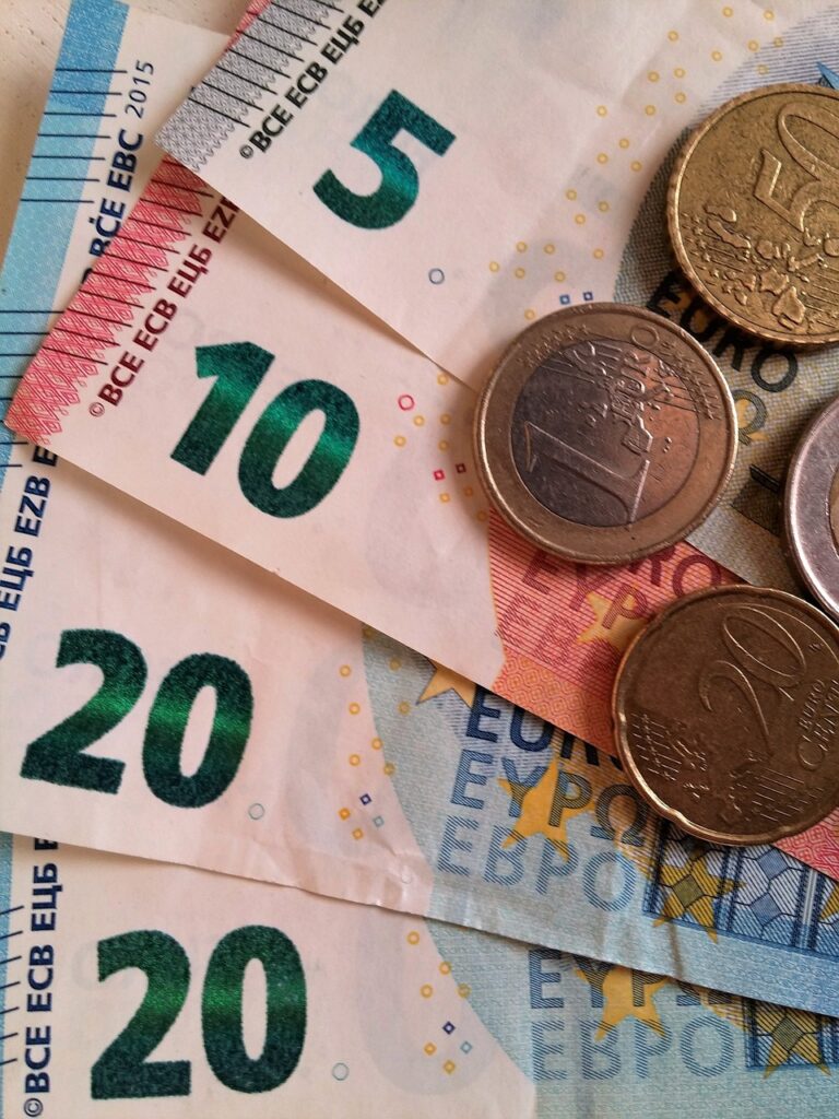 euro, money, dollar bill