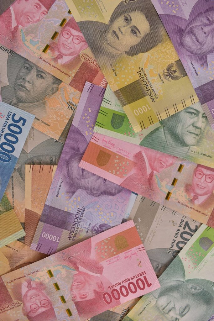 money, rupiah, currency